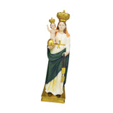 Maxbell Virgin Mary Jesus Statue Collection Religious for Bookshelf Tabletop Cabinet