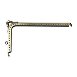 Maxbell 7 Shaped Metal Purse Frame Sturdy Retro Bag Sewing Kiss Lock Clasp Bag Frame 18.5cm