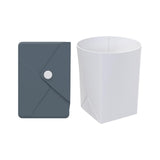 Maxbell Silicone Folding Cup 250ml with Storage Pouch for Sports Jogging Backpacking Grey