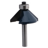 Maxbell Maxbell 1/4''Shank 45 ° Chamfer & Bevel Edging Router Bit 5/8'' Dia Woodworking Tool