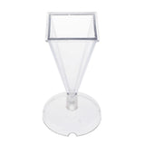 Maxbell Pyramid Sphere Square Shaped Candle Mould Plastic Candle Moldel DIY Molds