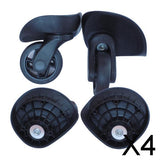 Maxbell 4x2x Luggage Suitcase Replacement 360 Spinner Wheels Swivel Casters
