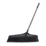 Maxbell Indoor Outdoor Broom Large Wide Quiet 55.12 inch Handle for Kitchen Lobby