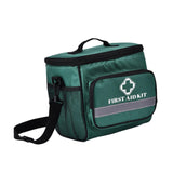 First Aid Bag Large Zippered Multiple Compartments for Travel Hiking Outdoor Green
