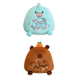 Maxbell 2Pcs stuffed Doll Casual Decorative Removable Doll for Dating Family Traveling