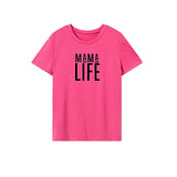 Maxbell Maxbell Women's T Shirt Summer Lightweight Crew Neck Tee for Vacation Travel Holiday M