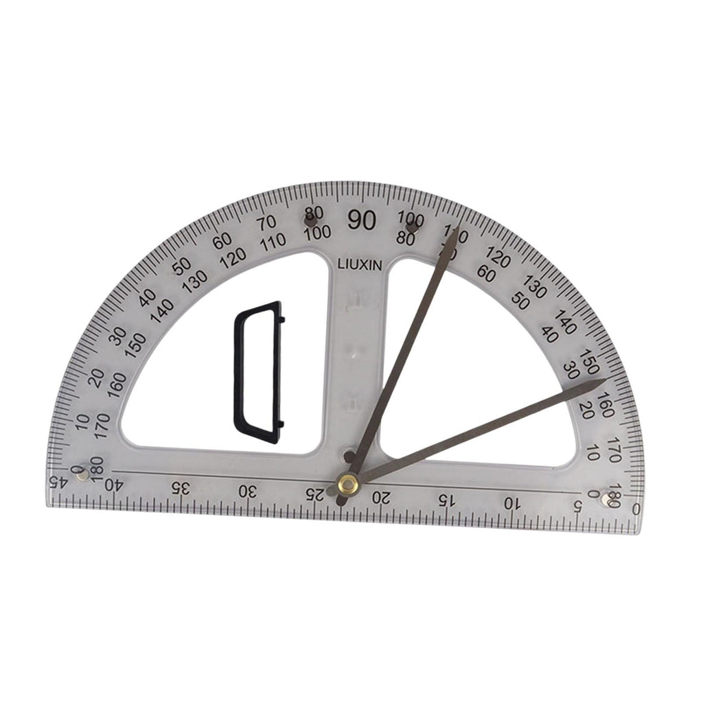Big Protractor Math ⚡️Buy Maxbell Math Geometry Ruler Protractor Big Size for Engineering ...