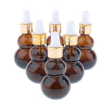 Maxbell Maxbell 6 Pieces Gourd Glass Dropper Bottles For Essential Oil Makeup Liquid 10ml