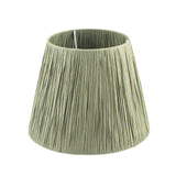 Maxbell Table Lamp Shade Only Handwoven Cover Home Living Room Bell Raffia Lampshade Green