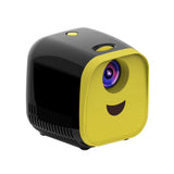 Maxbell Mini Home Movie Theater Projector Portable HD LED Projector (US Plug) Black