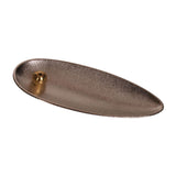 Maxbell Alloy Incense Insert Portable Small Creative Incense Burner for Home Bedroom Argent