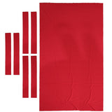 Maxbell 3 Pieces Wool Billiard Pool Table Cloth 9ft Pool Table Felt Accessories 9ft