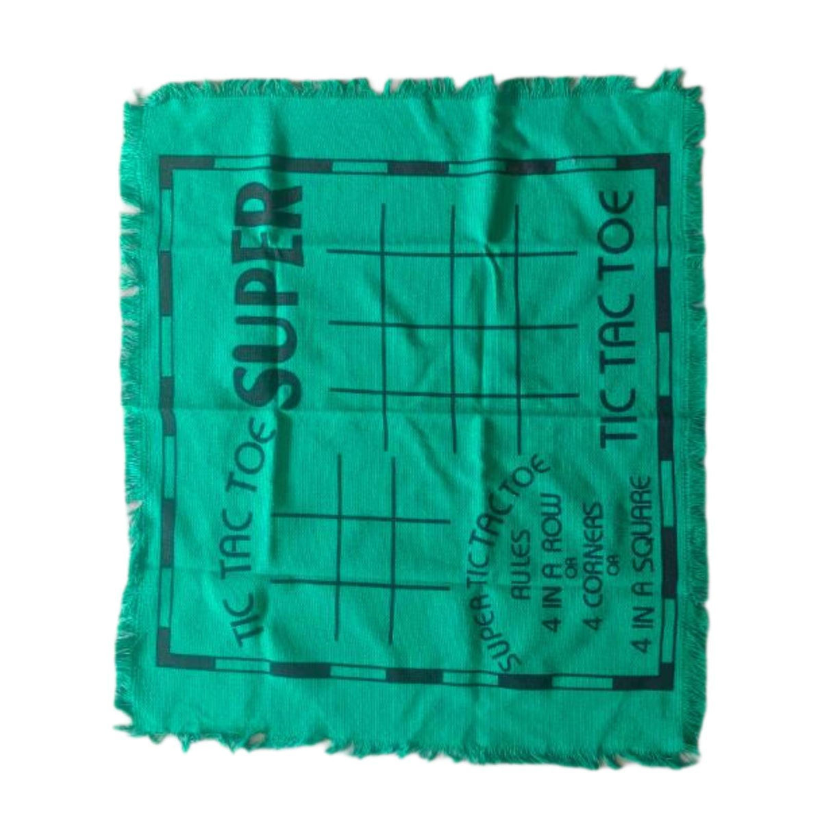 Maxbell Giant Checkers Board Game Mat 3 in 1 Game Mat Rug Game Mat Toe Board