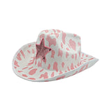 Maxbell 4xNovelty Cowgirl Hat Party Hat Cowboy Hat for Pretend Play Festivals Costume