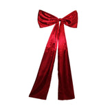 Door Hanging Large Bow Ornament Decoration for Celebration Mantle Cupboard