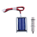 Maxbell DC 6V 1A Electric Magnetic Push-Pull Solenoid Lock for Doors Gates Cabinet