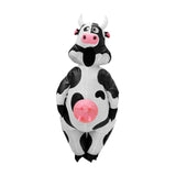 Maxbell 2xInflatable Cow Costume Farm Animal Costume for Party Cosplay Stage Show Adults