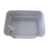 Maxbell Cat Litter Box Cats Sand Basin Cat Sand Box Easy to Clean Jumbo Litter Box