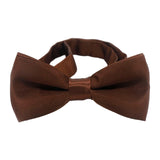 Maxbell Kids Bow Tie Boys Boys Tuxedo Bowties for Celebrations Anniversary Birthdays Light Brown