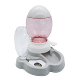 Maxbell Cat Feeder Set No-Spill Gravity Food Dispenser Waterer Feeding Station,