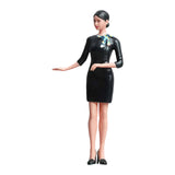 Hand Painted Miniature Girl Figure Realistic for Micro Landscapes Decoration 1  24