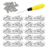 Furniture Corner Connector Furniture Triangle Support Frame for Closet Chair 10 Corner Connector