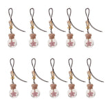 Maxbell 10x Car Home Perfume Bottle Hanging Air Freshener Diffuser Fragrance Bottle