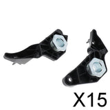 Maxbell 15x2pcs Car Headlight Mounting Bracket Kit for    5 Series E60 OEM 63126941478