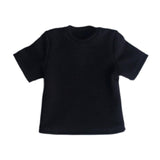 Maxbell 1:6 Scale Male T Shirt Costume for Doll 12 inch Male Action Figures Dress up Black