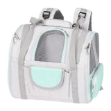 Maxbell Cat Carrier Backpack Breathable Travel Dogs Bag for Walking Camping Traveling blue