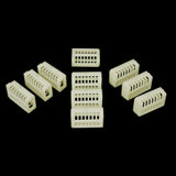 Maxbell 10pcs Bee Queen Cages + 10pcs Excluder Grid Tool  + Queen Marking Cage w Plunger