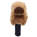 Maxbell Fairway Wood Golf Club Headcover Plush Capybara Anti Scratch Golf Head Cover Style D