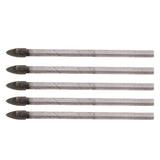 Maxbell Triangular Drill Bits Set Tiles Ceramic Glass  Opener 4mm and 6mm