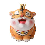 Maxbell Piggy Bank Tabletop Decoration Coin Bank for Festival Hoilday Gifts Corridor taken out Crown