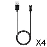 Maxbell 4xUSB Charging Data Sync Cable Cord Replacement For Garmin Fenix 5/5S/5X Watch