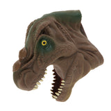 Maxbell 2pcs Simulation Tyrannosaurus Head Hand Puppet Dinosaur Figure Toy Kids Toy