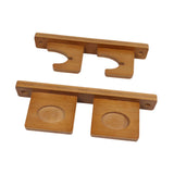 Wall Mount Sword Holder Tanto Flute Storage Rack Vertical Display Decorative 2 Slots