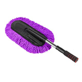 Maxbell Multi Functional Car Brush Duster Washing for Bedrooms Kitchens Home Violet