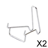Maxbell 2xMultipurpose Display Stand Support for Shop Window Show Room Collectibles 5x7x6.5cm
