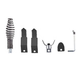 Maxbell 5Pcs Drain Cleaner Combination Cutter Heads Maintenance Toilet Cleaning Tool