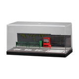 Maxbell 1/64 Model Car Display Case for Sports Car Simulation Backdrop Parking Space Style A