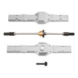 Maxbell RC Car Rear Bridge Assembly 127mm Upgrade Part for 1/16 C14 1/10 Silver