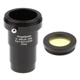 Maxbell Telescope Eyepiece Barlow Lens 5X for Astronomical Photography + Filter #12