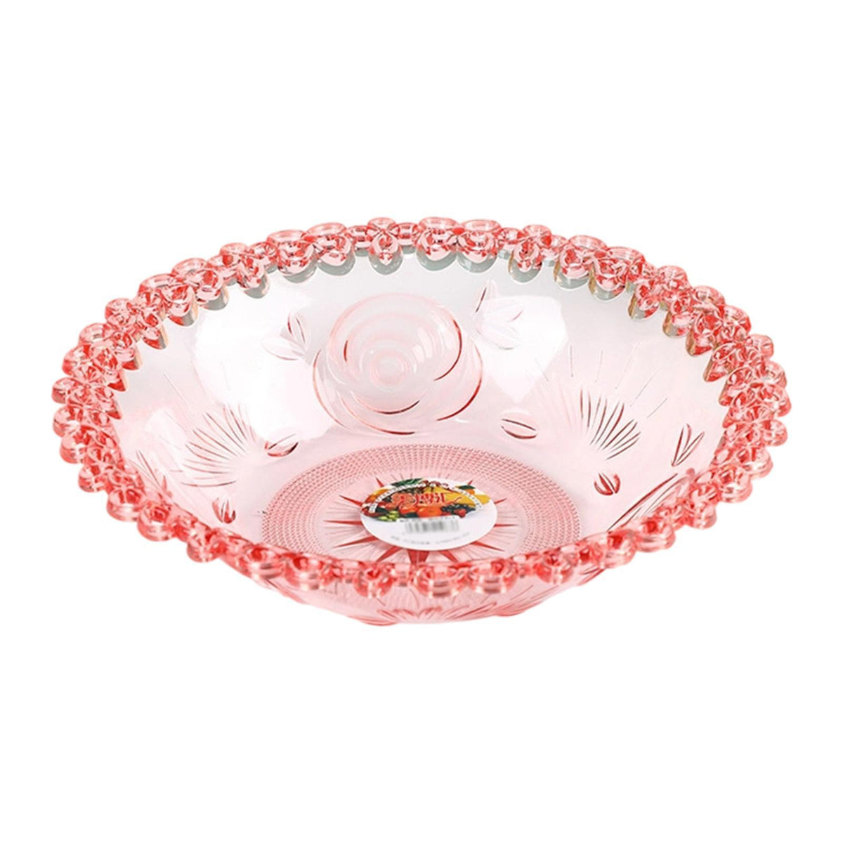 Maxbell Fruit Bowl for Kitchen Counter Decorative Bowl for Home Parties Dining Table Pink