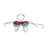 Maxbell Body Chain Bra for Women Body Jewelry Trendy Necklaces Bra Chain Costume