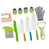 Maxbell Kids Knife Set Fine Motor Skills Hands on Ability Montessori Picnics Holiday 12pcs