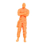 Maxbell 1/64 Scale People Figure Character Doll for Micro Landscape Miniature Scene
