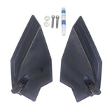 Maxbell Adjustable Upper Air Deflectors Sturdy Professional for Honda Gold Wing Black