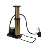 Maxbell Maxbell Bike Foot Activated Floor Pump with Gauge Mini Bicycle Tire Pump Champagne