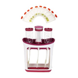 Maxbell Baby Food Maker Refrigerator Preservation Fruit Juice Food Maker for Kitchen with 10 Storage Bags